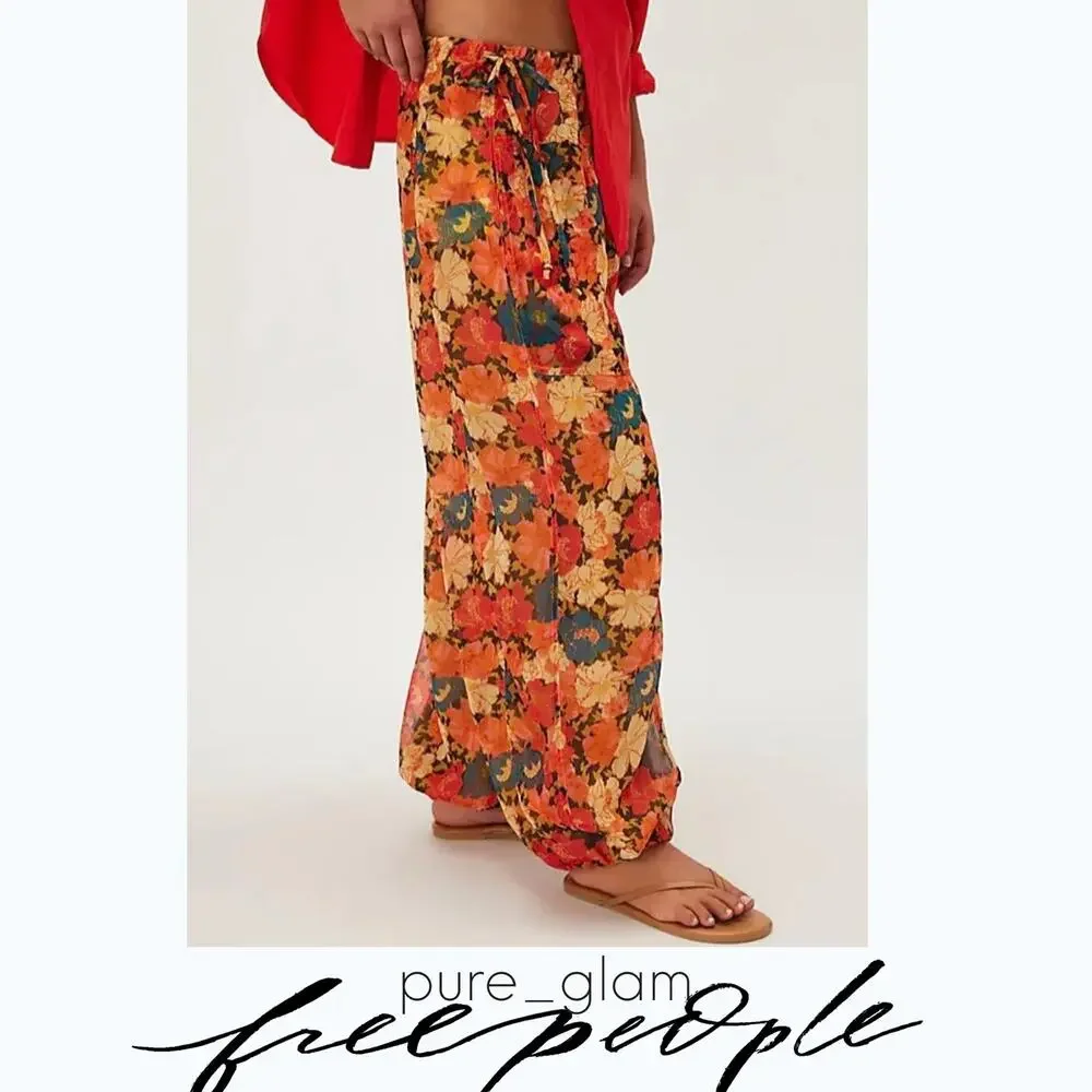 Free People floral pants